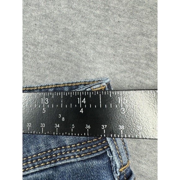 Carhartt Size 6 Blue Original Fit Crop Straight Leg Denim Jeans Women - Picture 4 of 6